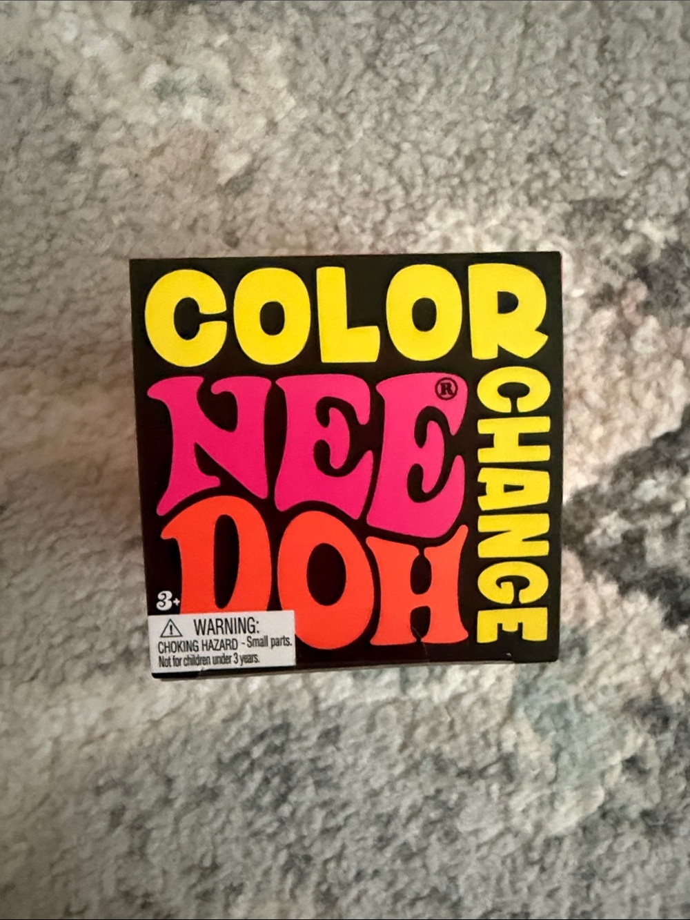 NeeDoh Yellow Color Change